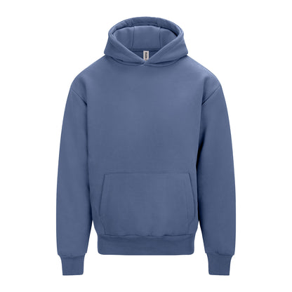Atlantic Blue - Front - Awdis Unisex Adult Signature Heavyweight Hoodie