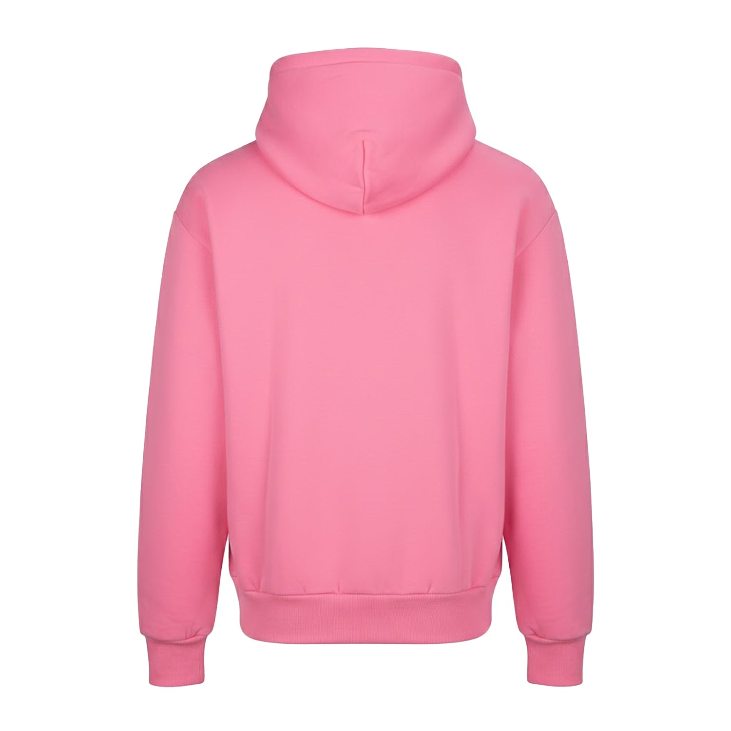 Bubblegum Pink - Back - Awdis Unisex Adult Signature Heavyweight Hoodie