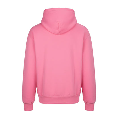 Bubblegum Pink - Back - Awdis Unisex Adult Signature Heavyweight Hoodie