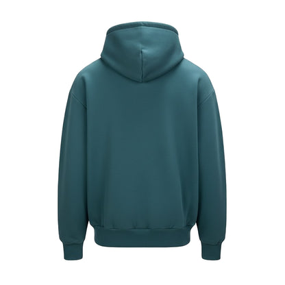 Teal - Back - Awdis Unisex Adult Signature Heavyweight Hoodie