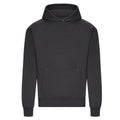 Solid Charcoal - Front - Awdis Unisex Adult Signature Heavyweight Hoodie