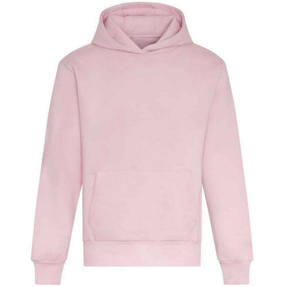 Baby Pink - Front - Awdis Unisex Adult Signature Heavyweight Hoodie