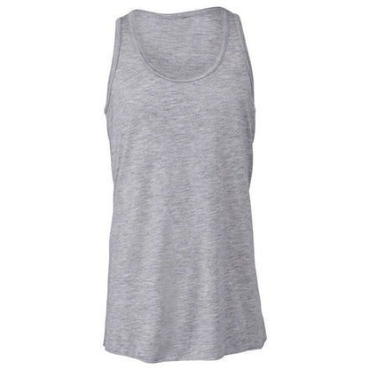 Athletic Heather - Front - Bella + Canvas Girls Racerback Tank Top