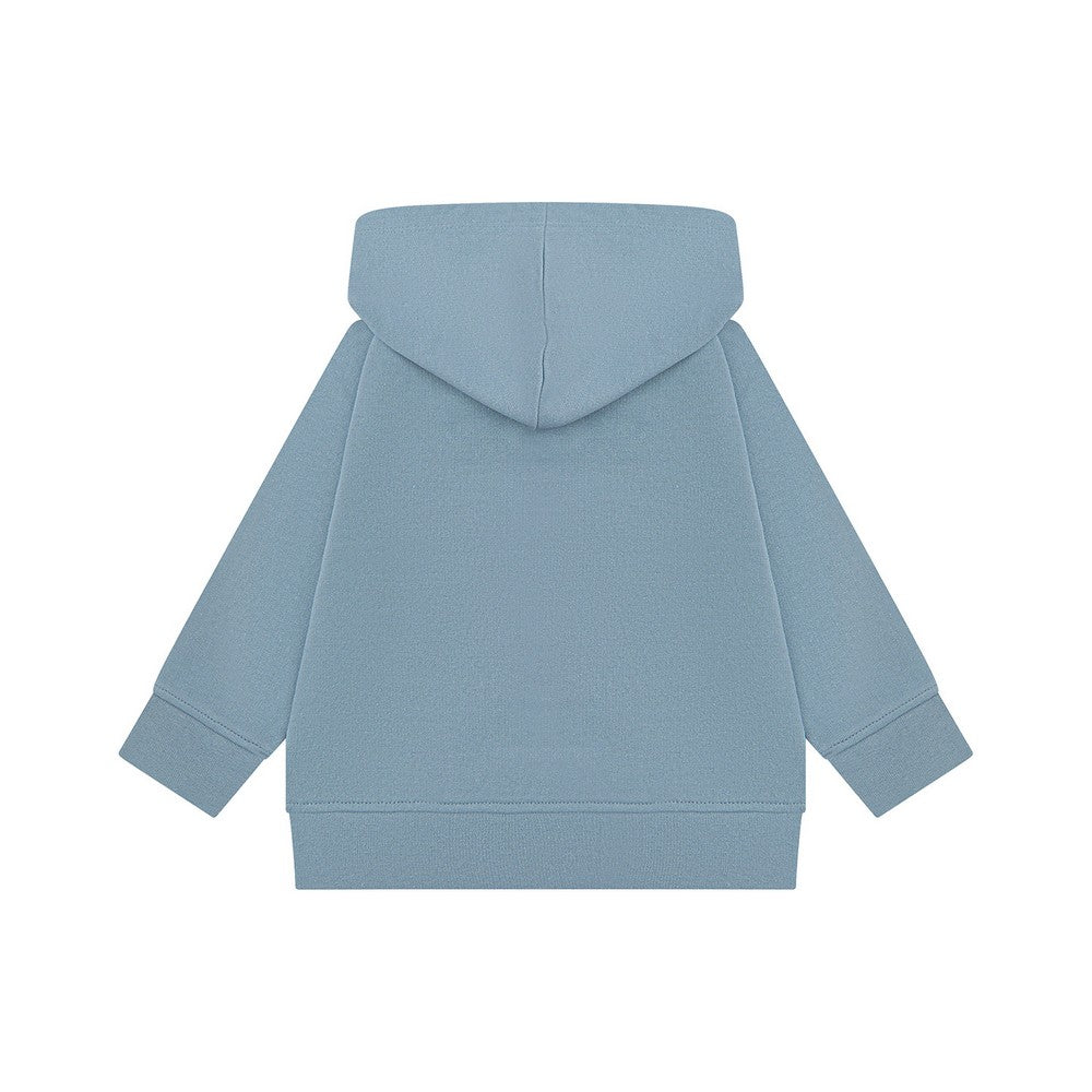 Stone Blue - Back - Larkwood Childrens-Kids Sustainable Hoodie