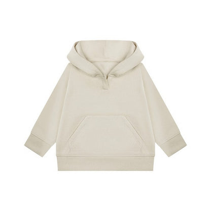 Light Stone - Front - Larkwood Childrens-Kids Sustainable Hoodie