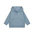 Stone Blue - Front - Larkwood Childrens-Kids Sustainable Hoodie