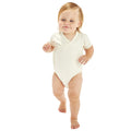 Organic Natural - Back - Babybugz Baby Organic Kimono Bodysuit