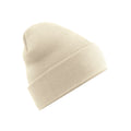 Oatmeal - Front - Beechfield Unisex Adult Original Polylana Cuffed Beanie