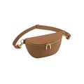 Tan - Front - Bagbase Boutique Waist Bag