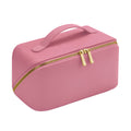 Dusky Pink - Front - Bagbase Boutique Open Flat Cosmetic Case