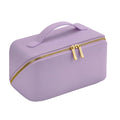Lilac - Front - Bagbase Boutique Open Flat Cosmetic Case