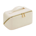 Oyster - Front - Bagbase Boutique Open Flat Cosmetic Case