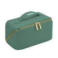 Sage Green - Front - Bagbase Boutique Open Flat Cosmetic Case