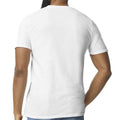 White - Back - Gildan Mens Softstyle T-Shirt