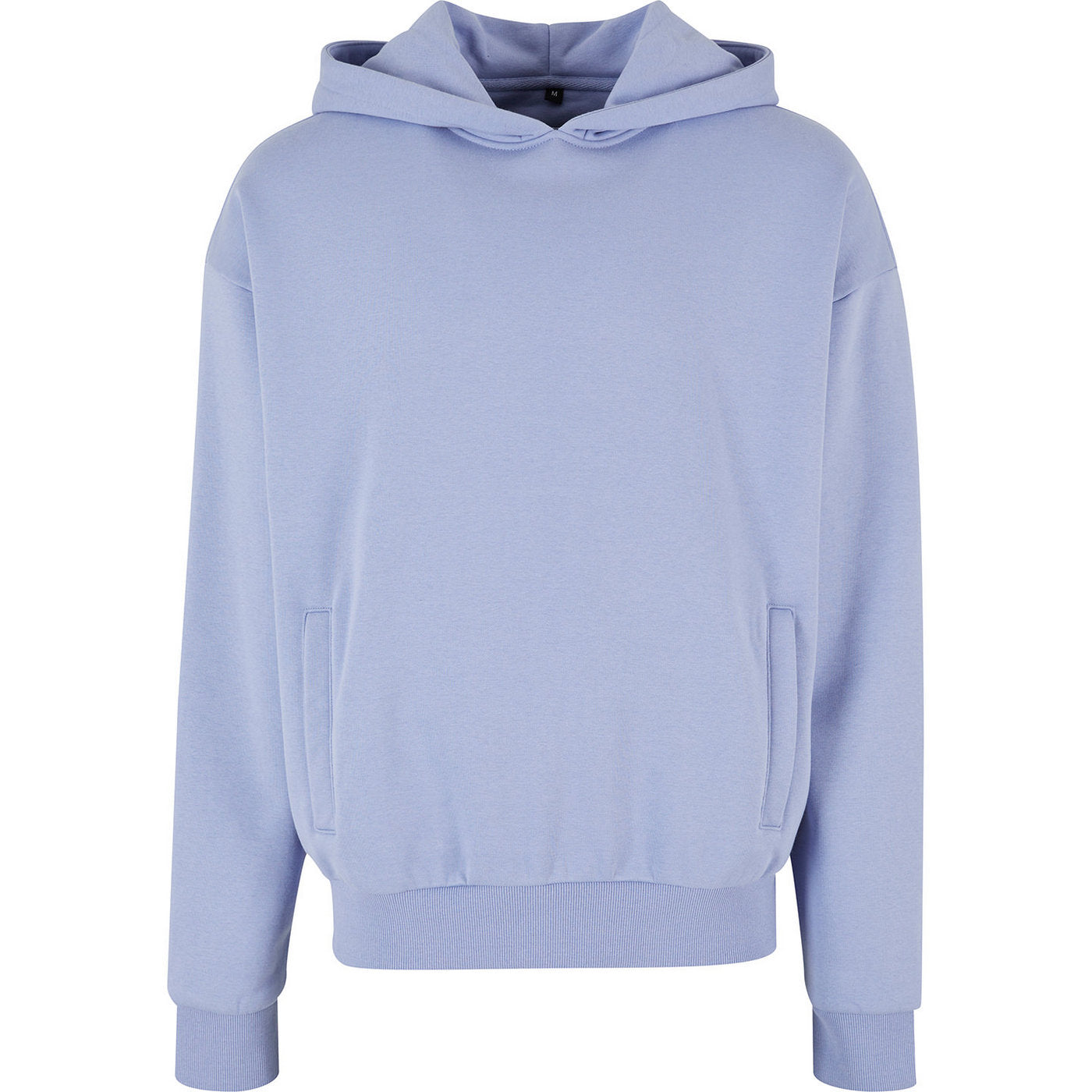 Viola Blue - Front - Build Your Brand Mens Oversized Hoodie