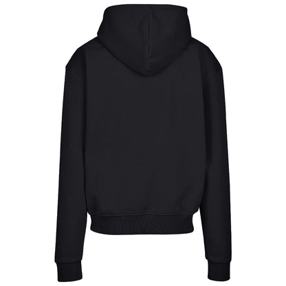 Black - Back - Build Your Brand Mens Oversized Hoodie
