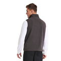 Charcoal - Back - PRO RTX Mens Fleece Gilet