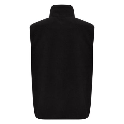 Black - Back - PRO RTX Mens Fleece Gilet