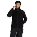 Black - Pack Shot - Craghoppers Mens Morley Fleece Work Jacket