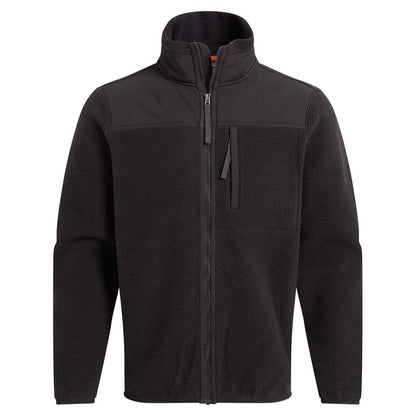 Black - Front - Craghoppers Mens Morley Fleece Work Jacket