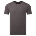 Charcoal - Front - Anthem Unisex Adult Midweight Organic T-Shirt