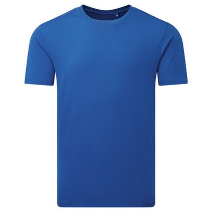 Royal Blue - Front - Anthem Unisex Adult Midweight Organic T-Shirt