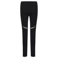 Black - Back - Tombo Womens-Ladies Panelled Leggings