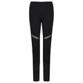 Black - Front - Tombo Womens-Ladies Panelled Leggings