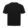 Black - Back - SF Womens-Ladies Boxy Crop T-Shirt