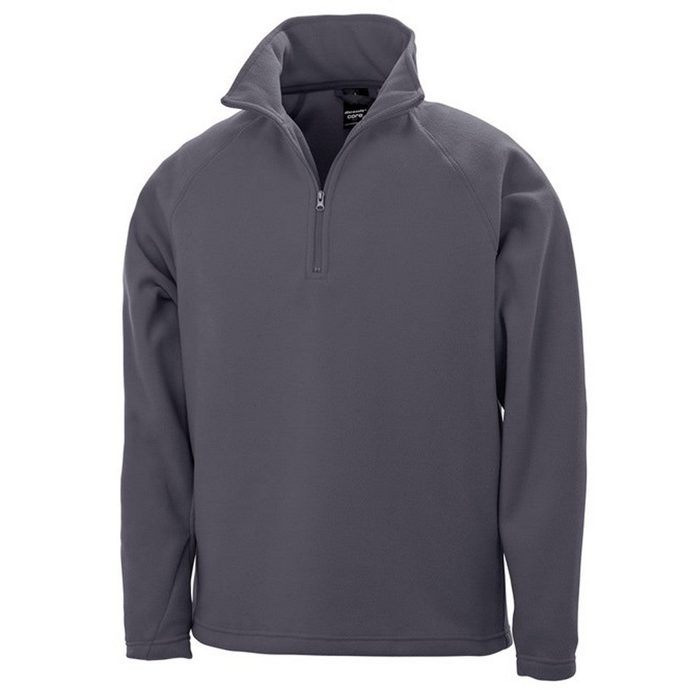 Charcoal - Front - Result Core Unisex Adult Fleece Top