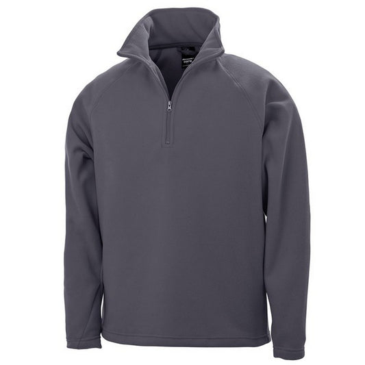Charcoal - Front - Result Core Unisex Adult Fleece Top