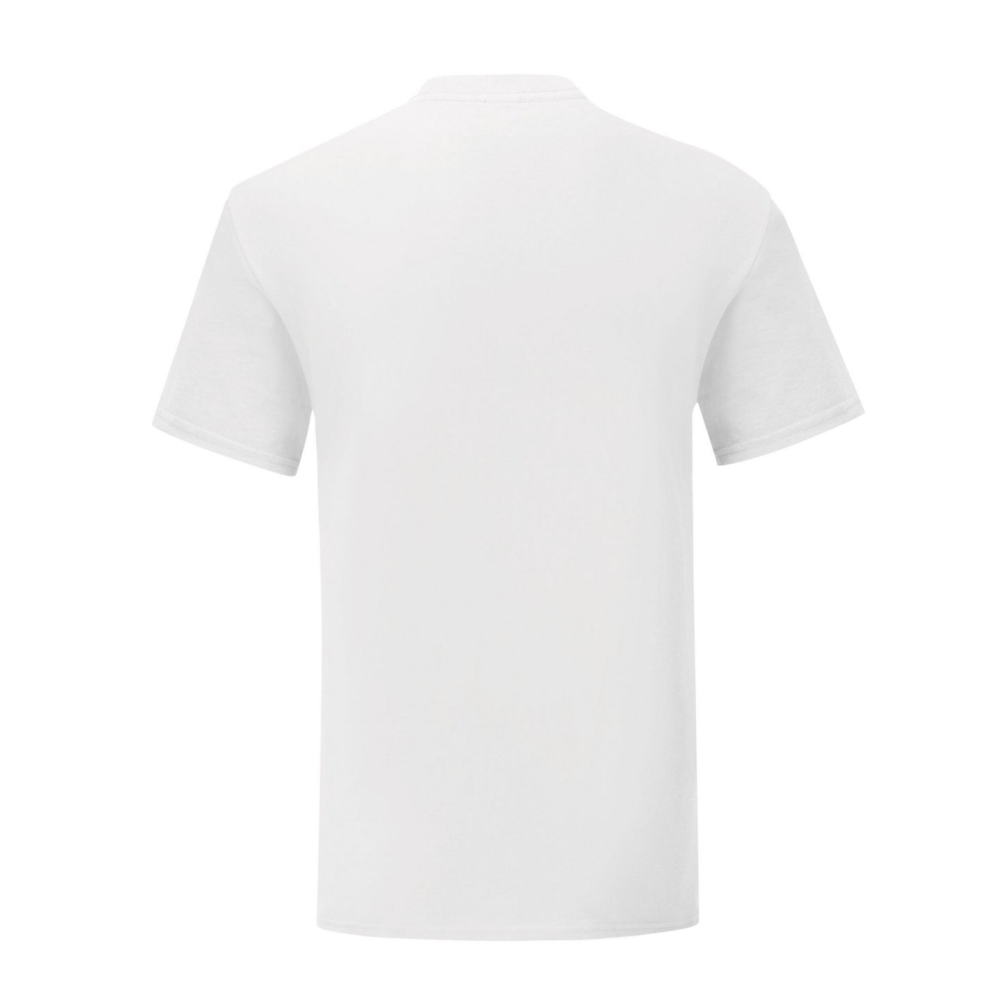 White - Back - Fruit of the Loom Mens Iconic T-Shirt