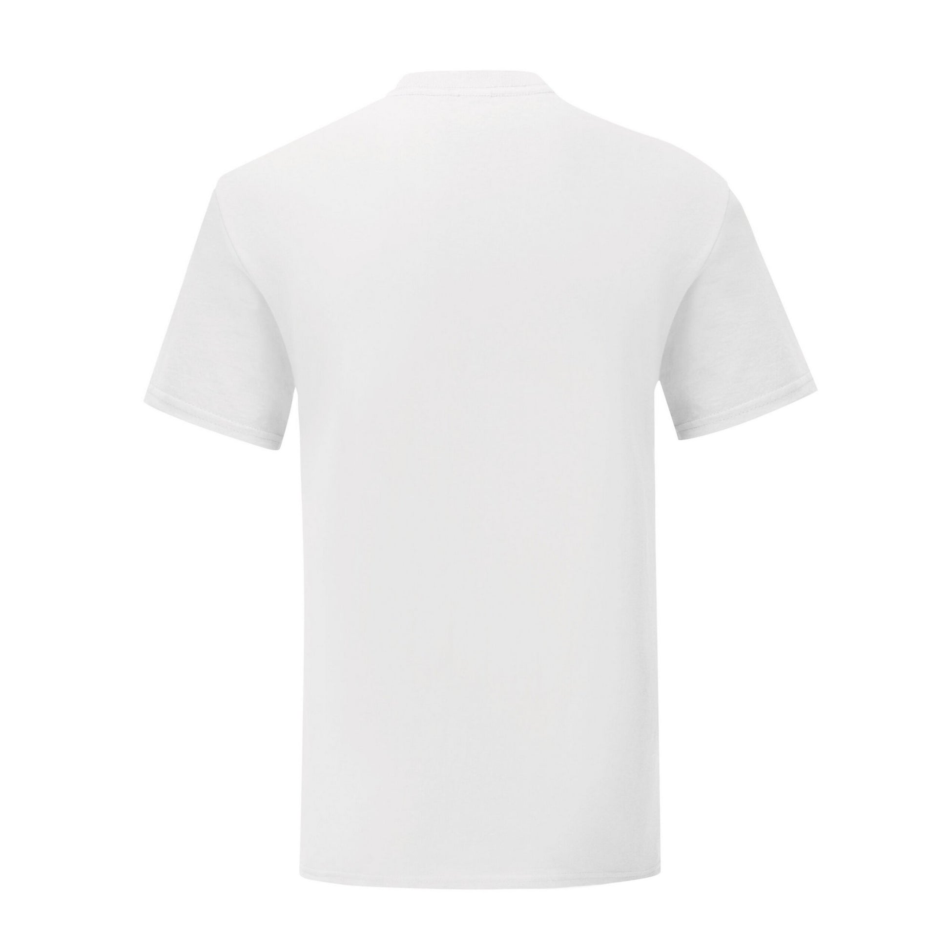 White - Back - Fruit of the Loom Mens Iconic T-Shirt