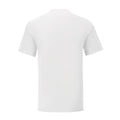 White - Back - Fruit of the Loom Mens Iconic T-Shirt