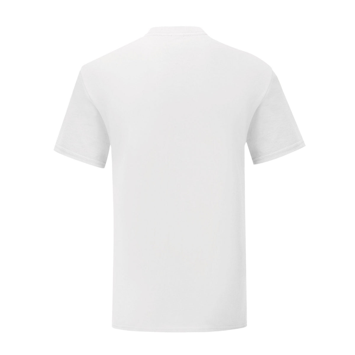 White - Back - Fruit of the Loom Mens Iconic T-Shirt