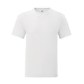 White - Front - Fruit of the Loom Mens Iconic T-Shirt