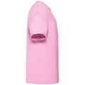 Light Pink - Side - Fruit of the Loom Childrens-Kids Valueweight T-Shirt