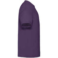 Purple - Side - Fruit of the Loom Childrens-Kids Valueweight T-Shirt