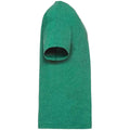 Retro Heather Green - Side - Fruit of the Loom Childrens-Kids Valueweight T-Shirt