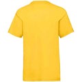 Sunflower - Back - Fruit of the Loom Childrens-Kids Valueweight T-Shirt