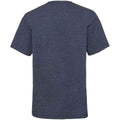 Vintage Heather Navy - Back - Fruit of the Loom Childrens-Kids Valueweight T-Shirt