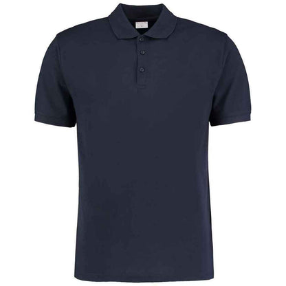Navy - Front - Kustom Kit Mens Klassic Superwash 60C Short-Sleeved Polo Shirt