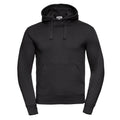 Black - Front - Russell Mens Authentic Hoodie