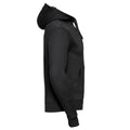 Black - Side - Russell Mens Authentic Hoodie