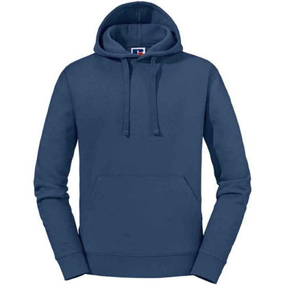 Indigo - Front - Russell Mens Authentic Hoodie