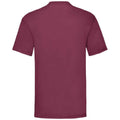 Burgundy - Back - Fruit of the Loom Mens Valueweight T-Shirt