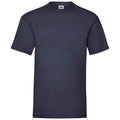 Deep Navy - Back - Fruit of the Loom Mens Valueweight T-Shirt