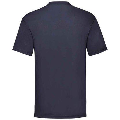 Deep Navy - Side - Fruit of the Loom Mens Valueweight T-Shirt