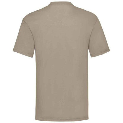 Khaki Green - Back - Fruit of the Loom Mens Valueweight T-Shirt