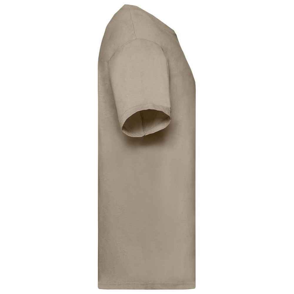 Khaki Green - Side - Fruit of the Loom Mens Valueweight T-Shirt